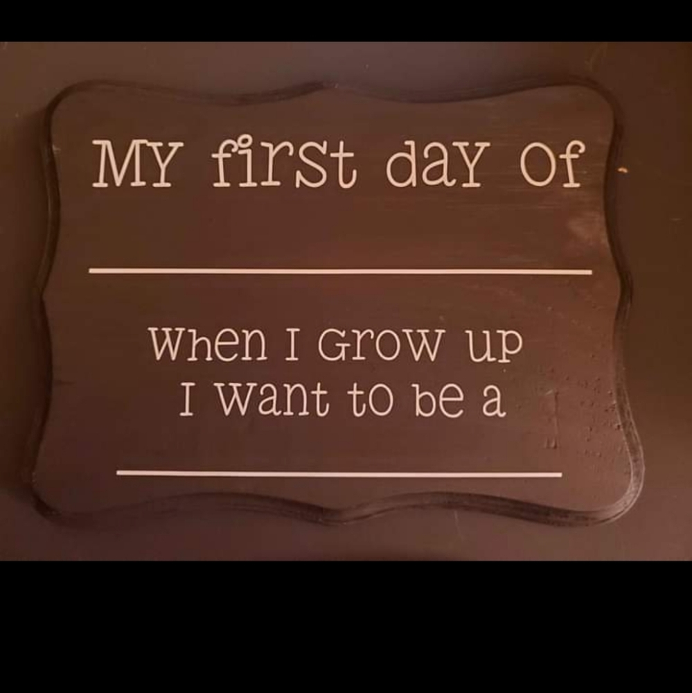 First Day School Sign